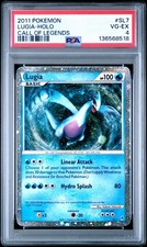 Pokemon 2011 Call of Legends Lugia Holo #~SL7 PSA 4 VG-EX