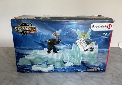 SCHLEICH ELDRADOR CREATURES ATTACK ON ICE FORTRESS PLAYSET 42497 NEW