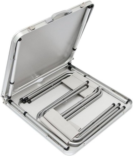 Set Tavolo da Campeggio Pieghevole con 4 Sedie Altezza Regolabile Richiudibile - Imagen 2 de 8