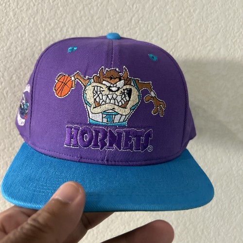 Rare Hornets Taz Tasmanian Snapback Cap Hat Looney Tunes Drew Pearson Companies - Picture 8 of 8