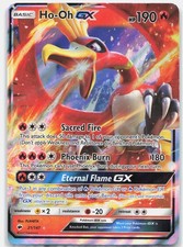 Ho-Oh GX Ultra Rare SM - Burning Shadows SM03 Fire Holo 21/147 2017 MP on eBay