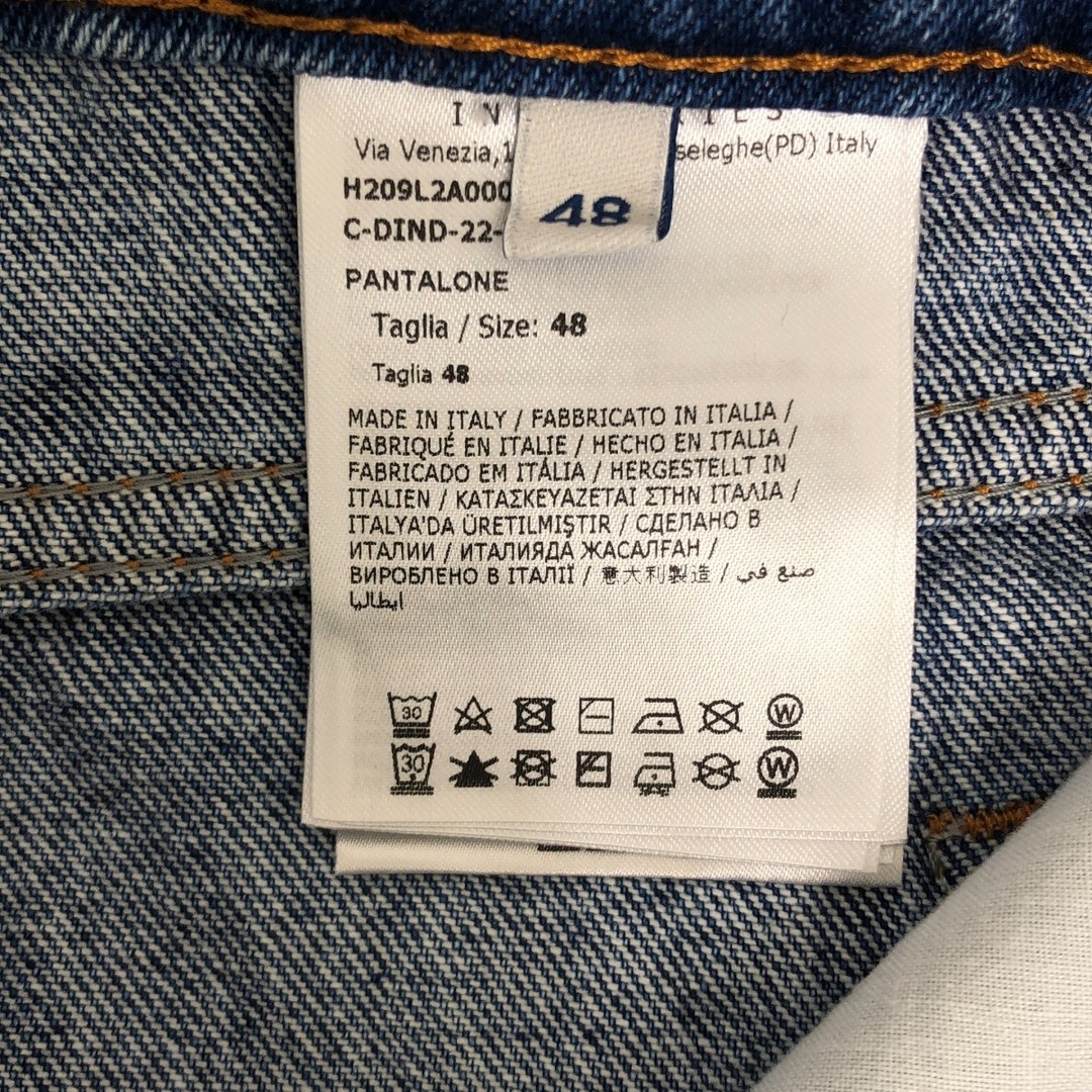 Moncler x Palm Angels PANTALONE Distressed Denim Pants 48 Indigo Used KLDR-0 thumbnail 7