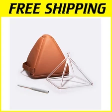 12" Quartz Crystal Singing Pyramid Set