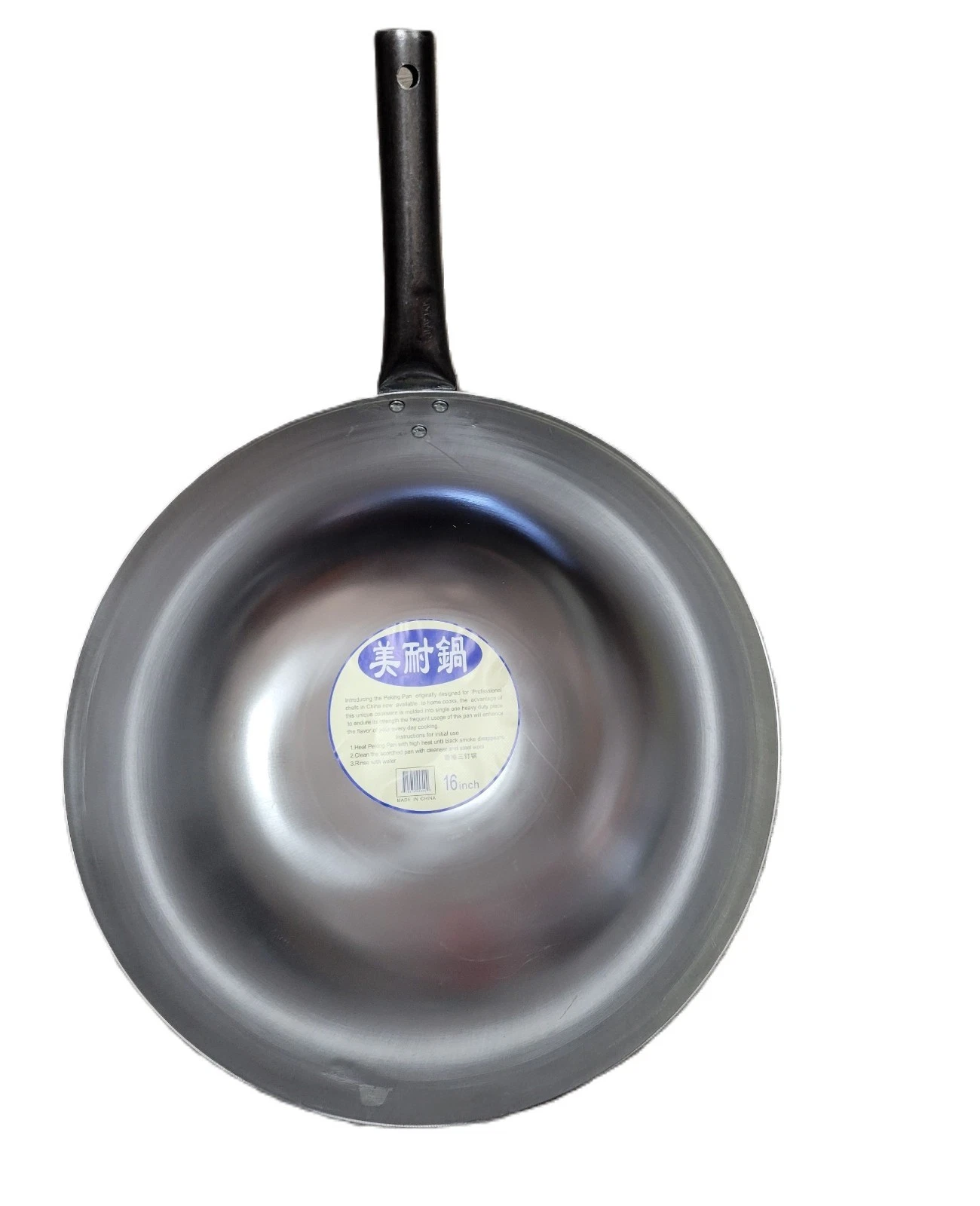 MYLAND Traditional Carbon Steel 16 inch Round Bottom Wok
Opens in a new window or tab