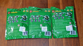 NEW Lego Mixels Set of 3 # 41572 Gobbol- 41573 Sweepz - 41574 Compax - Series 9 