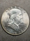 1950-D Franklin Half Dollar Ch BU FBL