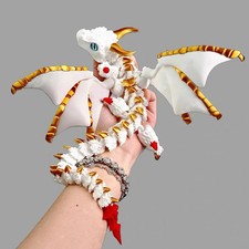 3D Druck Wyvern Drache beweglich Flügel Mode...