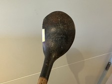 Antique Vintage Hickory Shafted Persimmon 1 Driver AJ Reach Co 42  
