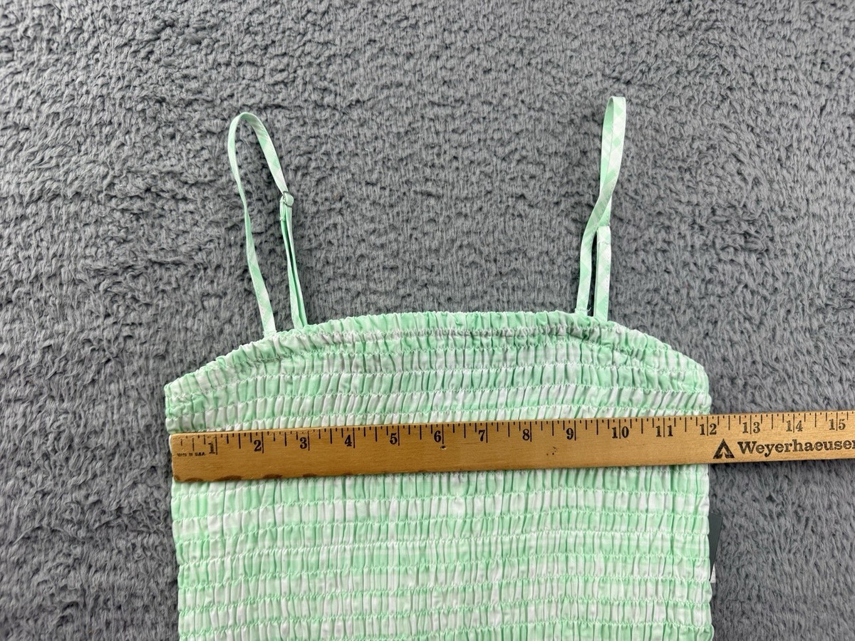 Wild Fable Smocked Bodycon Mini Tube Dress, Women, XS, Mint Green