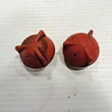 Vintage Exide 6 Volt Battery Caps 1940 1950's Chevrolet Ford MoPar - Rat Rod