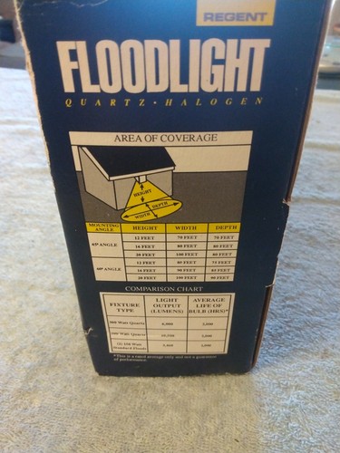 Regent Lighting Quartz Halogen Floodlight 300 W - Picture 4 of 12