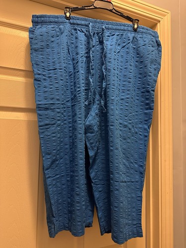 Woman Within Lightweight Capris Pants Size 24W Petite 18” Inseam