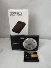 Sony Cyber-shot DSC-W510 12.1MP Compact Digital Camera Black Excellent Condition