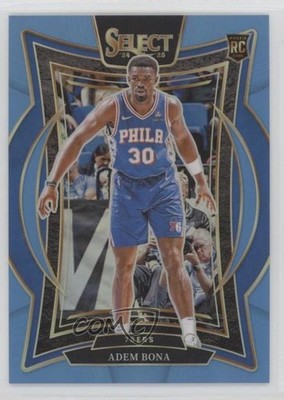 2024 Panini Select Concourse Light Blue Prizm /299 Adem Bona #97 Rookie RC 14ql