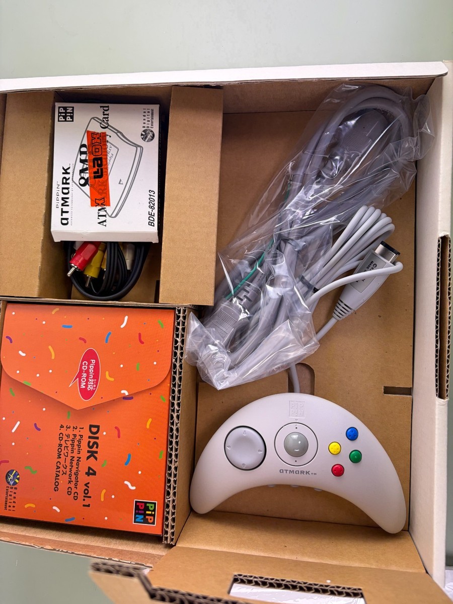 Bandai Apple Pippin At Mark PA-82001 Console Box Unused. | eBay