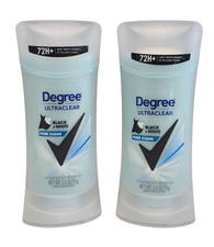 2 Degree Ultra Clear Black White Pure Clean Solid Antiperspirant  Deodorant