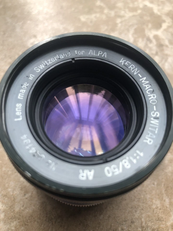 Alpa Kern Macro Switar 50mm F1.8 lens for Alpa 6,9d,10d cameras - Image 4 of 4