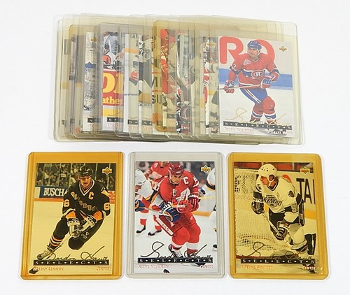 Jeu d'inserts (20) Gordie Howe Selects 1992-93 Upper Deck Gretzky Yzerman Lemieux