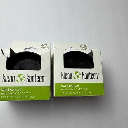 2 Stück Klean Kanteen Cafe Cap 2.0 auslaufsicher schwarz passt Weithalsflasche lesen