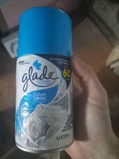 Glade Automatic Spray Air Freshener Refill Clean Linen
