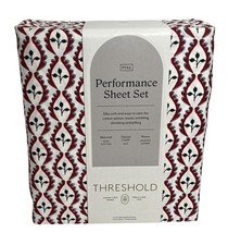 Threshold Performance Full Size Full Woodblack Leaf Sheet Set