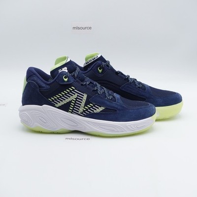 Size 9 - New Balance Fresh Foam BB v2 Navy Bleached Lime  display picture 2