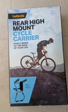 Halfords 3 Bike Carrier Rear High Mount Cycle Carrier Rack