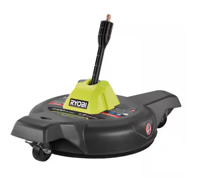 #ad RYOBI 12 in. 3100 PSI Electric Pressure Washer Surface Cleaner with Caster $49.99