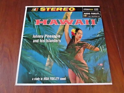 Johnny Pineapple & His Islanders HAWAII LP Audio Fidelity Nude Cheesecake EX/NM
