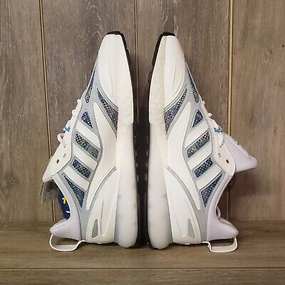 Adidas Ninja X ZX 2K 2.0 Time In Cloud White Men's Shoes Adidas Ninja X ZX 2K 2.0 Time In Cloud White Men's Shoes