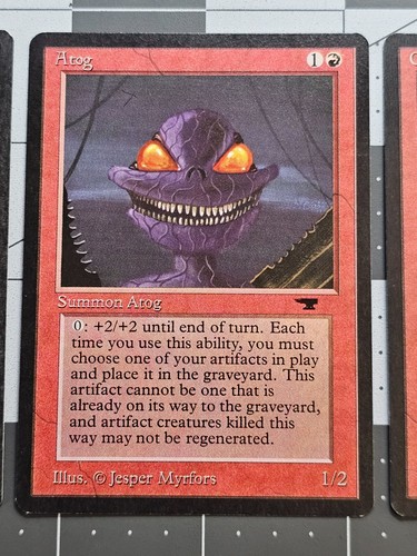 MTG ⭐ Incantesimi Rossi ⭐ Antichità ⭐ Eredità Vintage - Foto 3 di 5