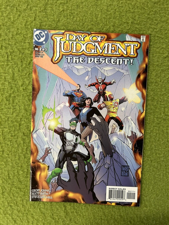 Day Of Judgment 1-5 Complete 1999 Series DC Comics - Geoff Johns VF++🔥 - Image 3 of 4
