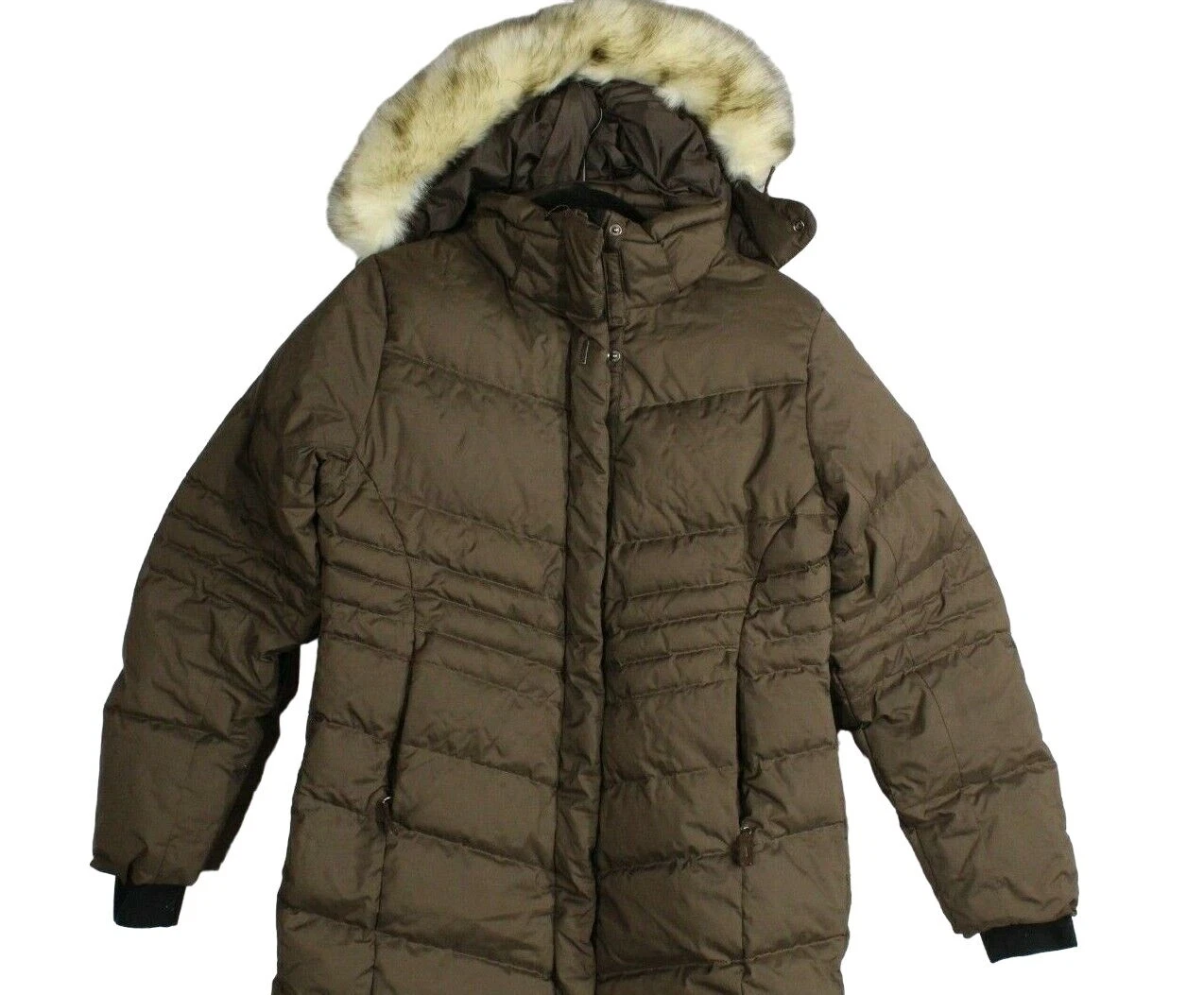 lole detachable hood lined down winter jacket