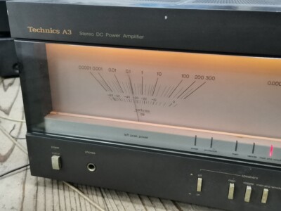 Technics SE-A3 Stereo DC Power Amplifier Amp Junk for Parts