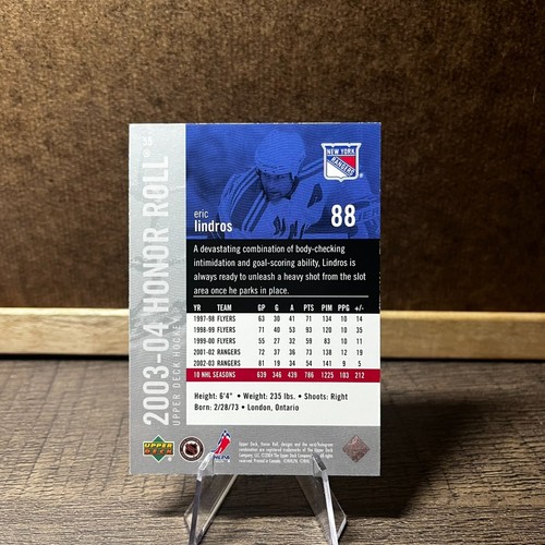 2003-04 Upper Deck Honor Roll Hockey - Pick a Card - Picture 103 of 172