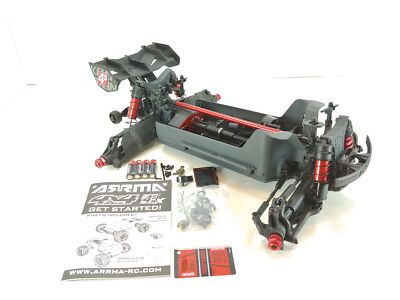 NEW: Arrma Kraton 4s V2 1/10 4x4 RC Speed Monster Truck Roller Slider Chassis