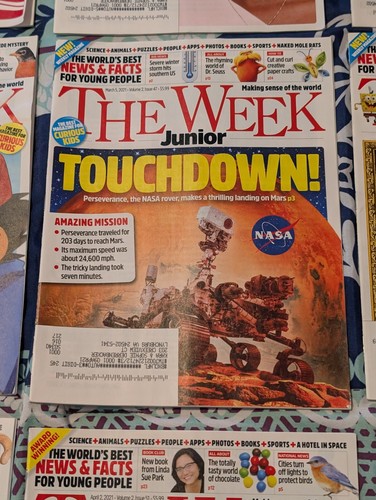 THE WEEK Junior Magazine For Kids - Lot of 12 Magazines from 2021 Issue 41 - 52 - Picture 8 of 13