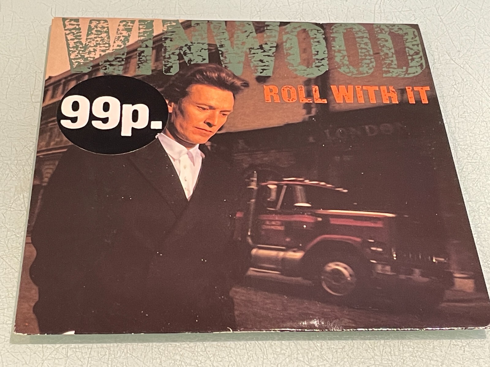 Steve Winwood - Roll With It - The Morning Side - Vinyl Record 7"" Single - 1988