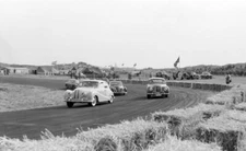 Ludwig Kraus Erwin Behringer BMW 501 1954 Motor Racing Old Photo