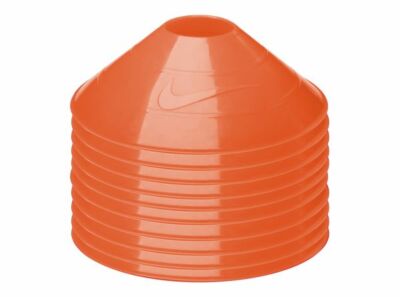 NIKE 10ER PACK TRAININGSKEGEL TOTAL GYM SPORT NEU ORANGE LIME 