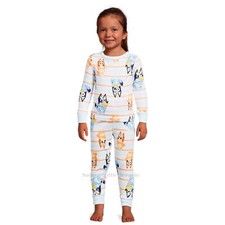 BLUEY Disney Pajamas Toddler Size 12M 18M 2 3 4 5 Boys Girls Shirt Pants Cotton