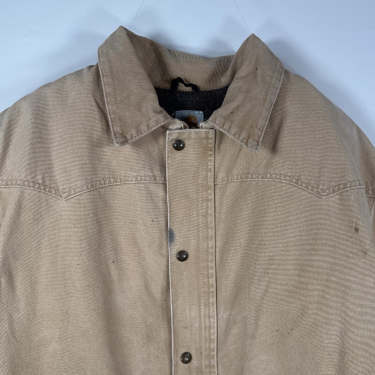 90's 90s Vintage Carhartt Duck Coverall Beige Men's | eBay