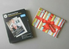 HP Inkjet Glossy Photo Paper And Envelopes, 4x6  5x7 Paper, 5x7 Envelopes