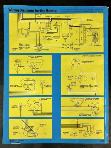 PITMAN’S ALL-IN-ONE BOOK OF THE VW BEETLE Staton Abbey Fully Illustrated Manual - Picture 7 of 9
