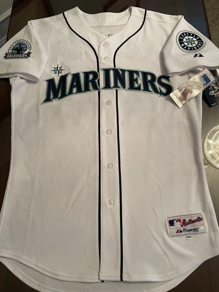 Autographed Richie Sexson #44 Seattle Mariners Authentic On-Field MLB Jersey NWT - Image 2 of 4
