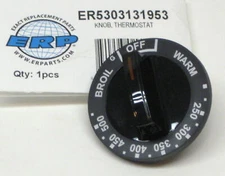 Gas Oven Thermostat Knob for Electrolux 5303131953 AP2559355 PS454121