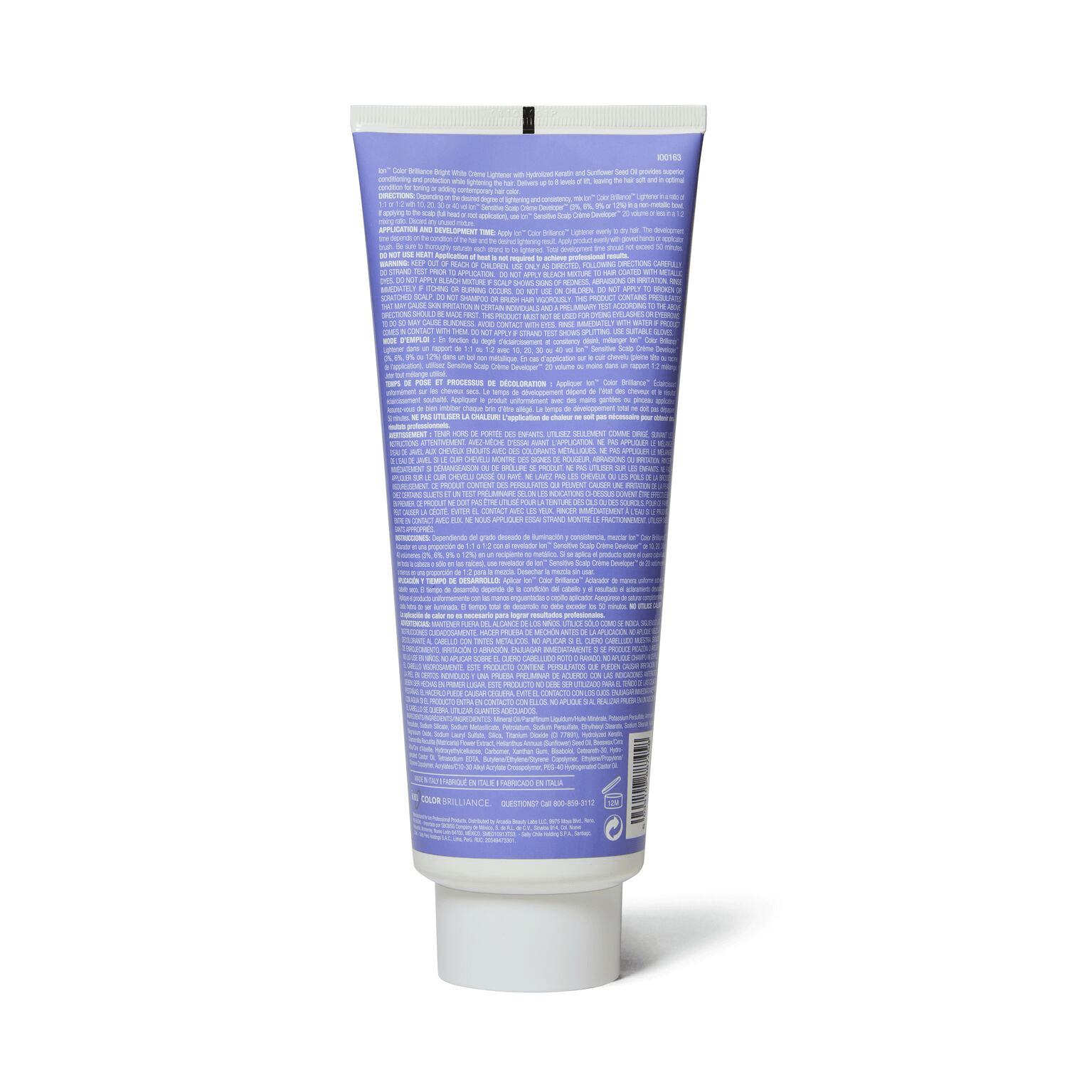 Ion Bright White Creme Lightener Cream Hair Bleach Lifts Up To 8 Ion bright white creme lightener cream hair bleach lifts up to 8