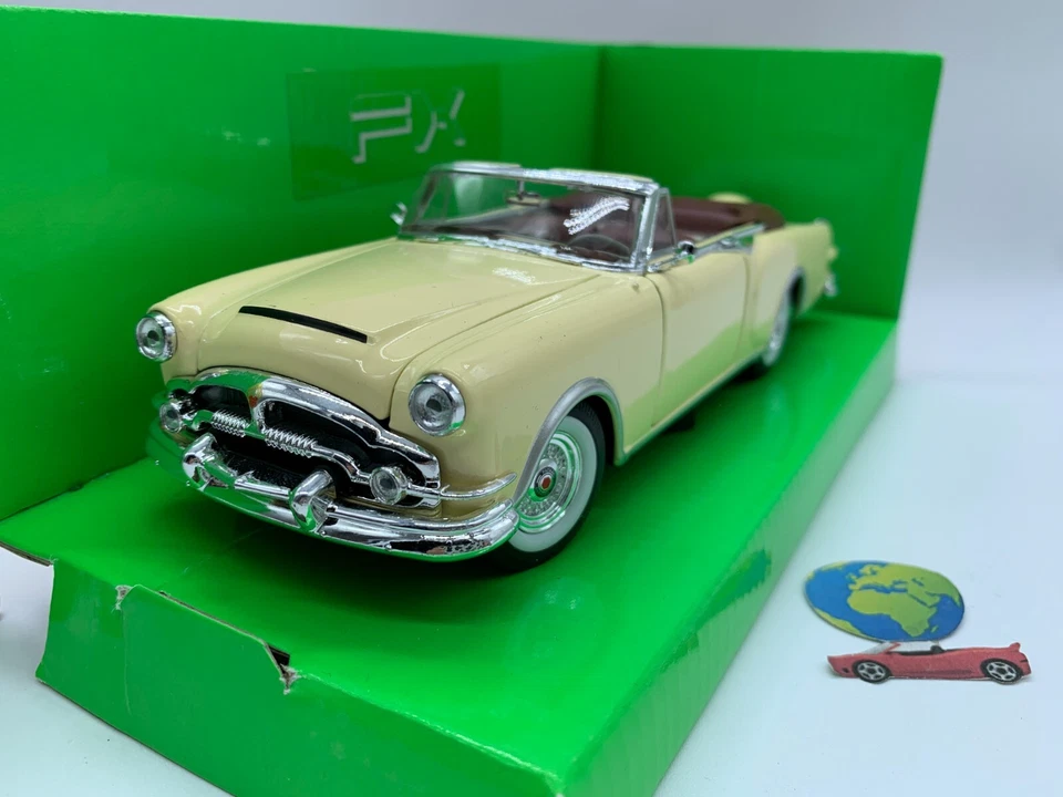 Welly Packard Caribbean 1953,modello in scala 1:24 - 1:25, (2351) , vintage - Immagine 4 di 4