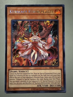 YUGIOH KURIKARA DIVINCARNATE ASIA ENGLISH EDITION ES01-AE015