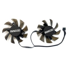 For INNO3DP106-100 GTX1660 1660ti Pair Graphics Card Fan Replacement Accessories
